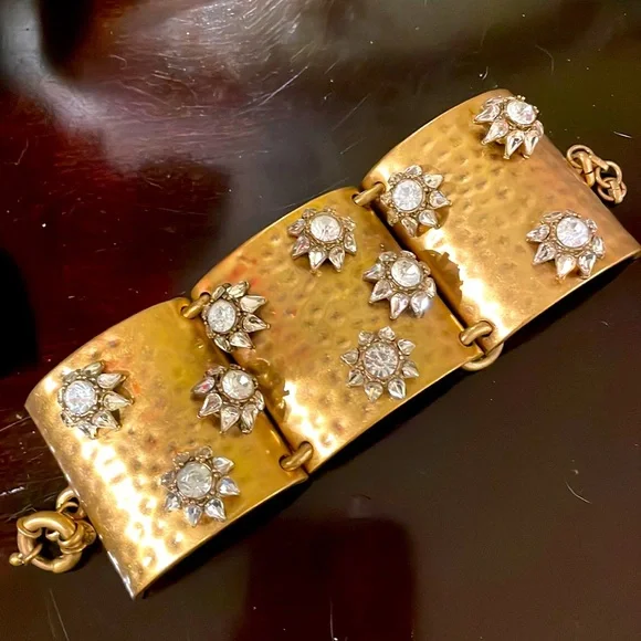 JCrew Rhinestone bracelet - Picture 1 of 6